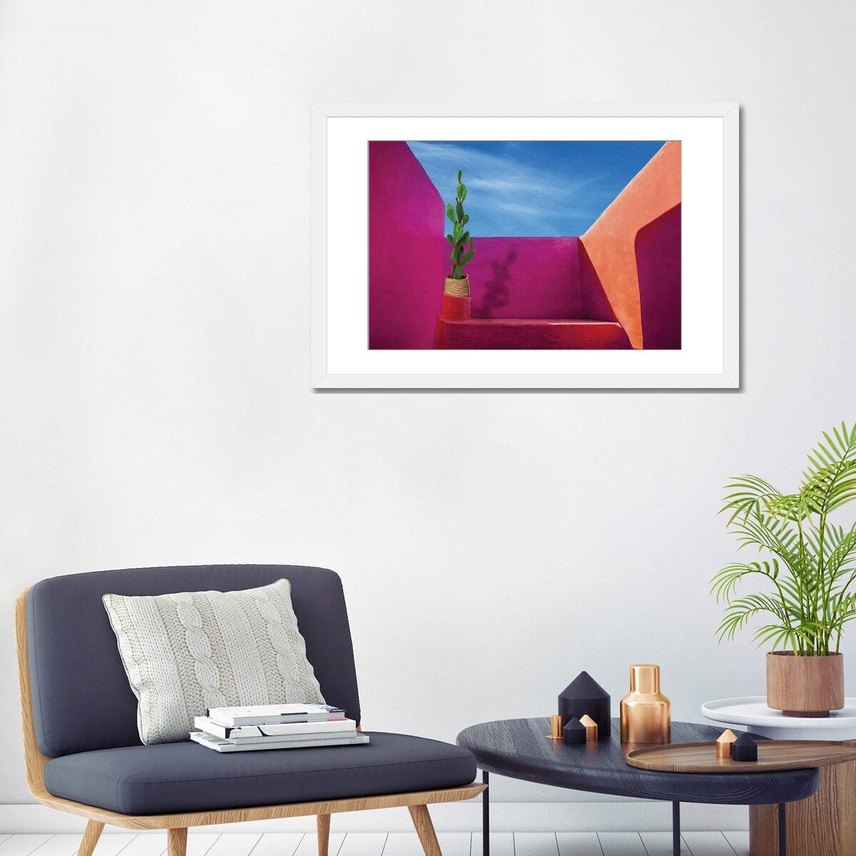 iCanvas "Colorful Architectural Building" by Ievgeniia Bidiuk