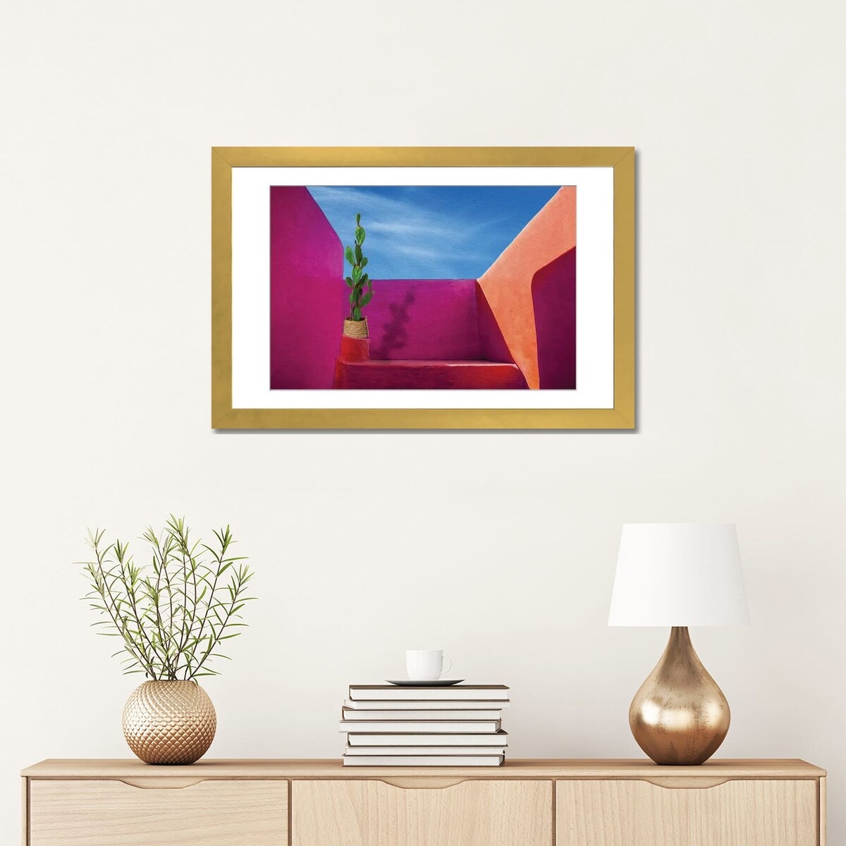 iCanvas "Colorful Architectural Building" by Ievgeniia Bidiuk