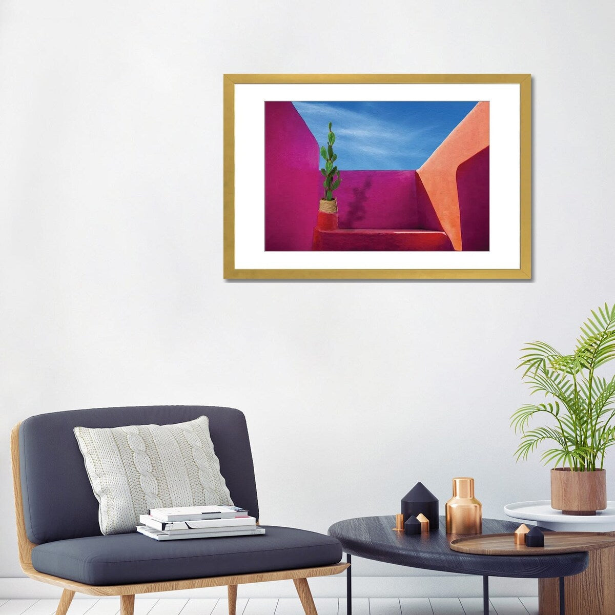 iCanvas "Colorful Architectural Building" by Ievgeniia Bidiuk