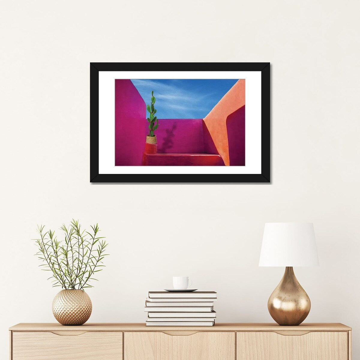 iCanvas "Colorful Architectural Building" by Ievgeniia Bidiuk