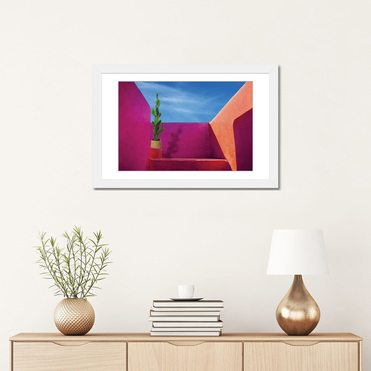 iCanvas "Colorful Architectural Building" by Ievgeniia Bidiuk