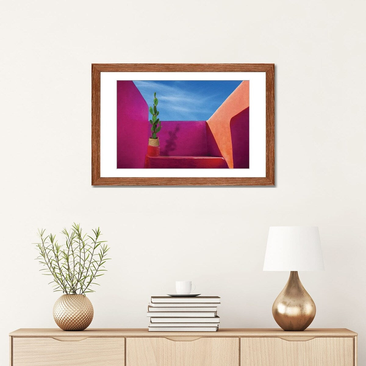 iCanvas "Colorful Architectural Building" by Ievgeniia Bidiuk