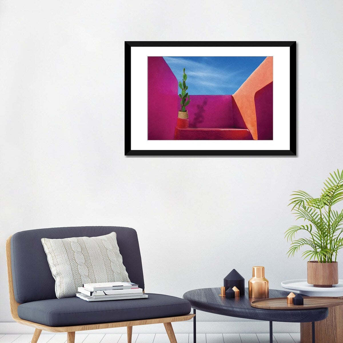iCanvas "Colorful Architectural Building" by Ievgeniia Bidiuk