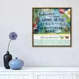 iCanvas "Come Alive" by Kelly Rae Roberts Framed Canvas Print
