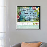 iCanvas "Come Alive" by Kelly Rae Roberts Framed Canvas Print