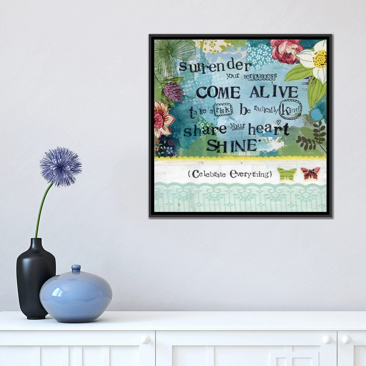 iCanvas "Come Alive" by Kelly Rae Roberts Framed Canvas Print