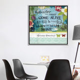 iCanvas "Come Alive" by Kelly Rae Roberts Framed Canvas Print