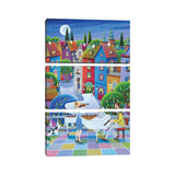 iCanvas "Concert For Five Nightingales (Hr)" by Iwona Lifsches 3-Piece Wall Art Set
