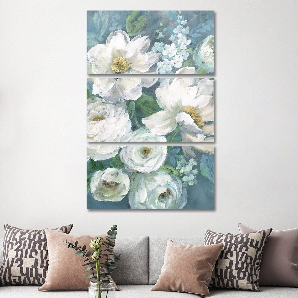 iCanvas "Cottage Radiance II" by Nan 3-Piece Canvas Wall Art Set