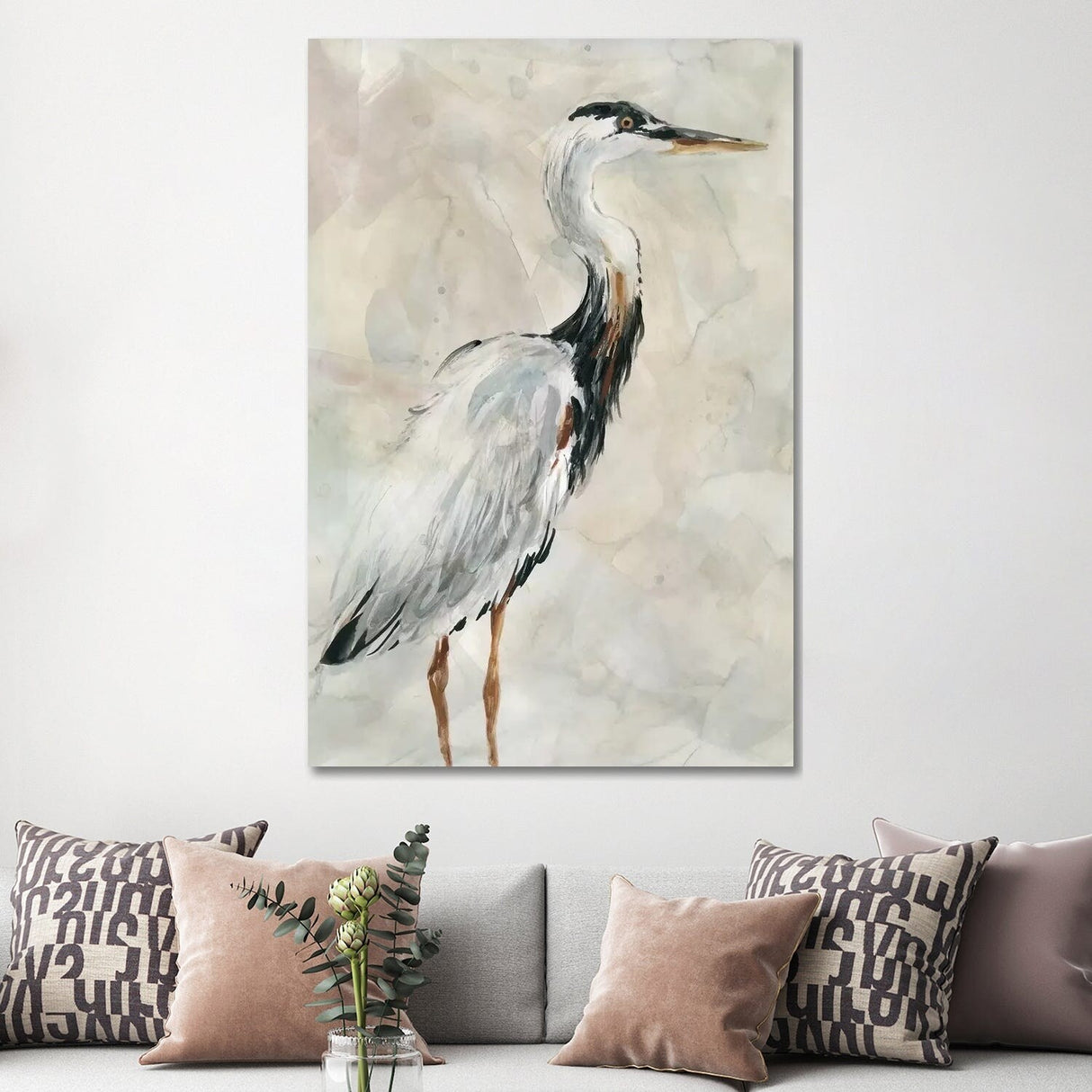 iCanvas "Crane at Dusk I" by Carol Robinson Canvas Print