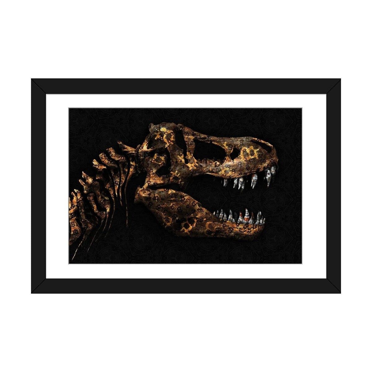 iCanvas "Cryptosaurus-Rex" by Jesse Johnson