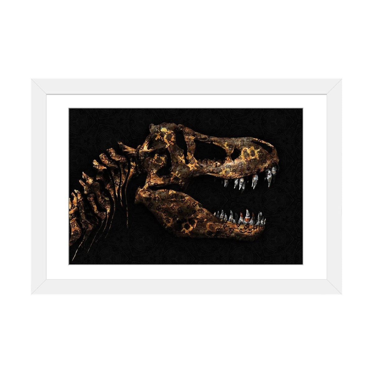 iCanvas "Cryptosaurus-Rex" by Jesse Johnson