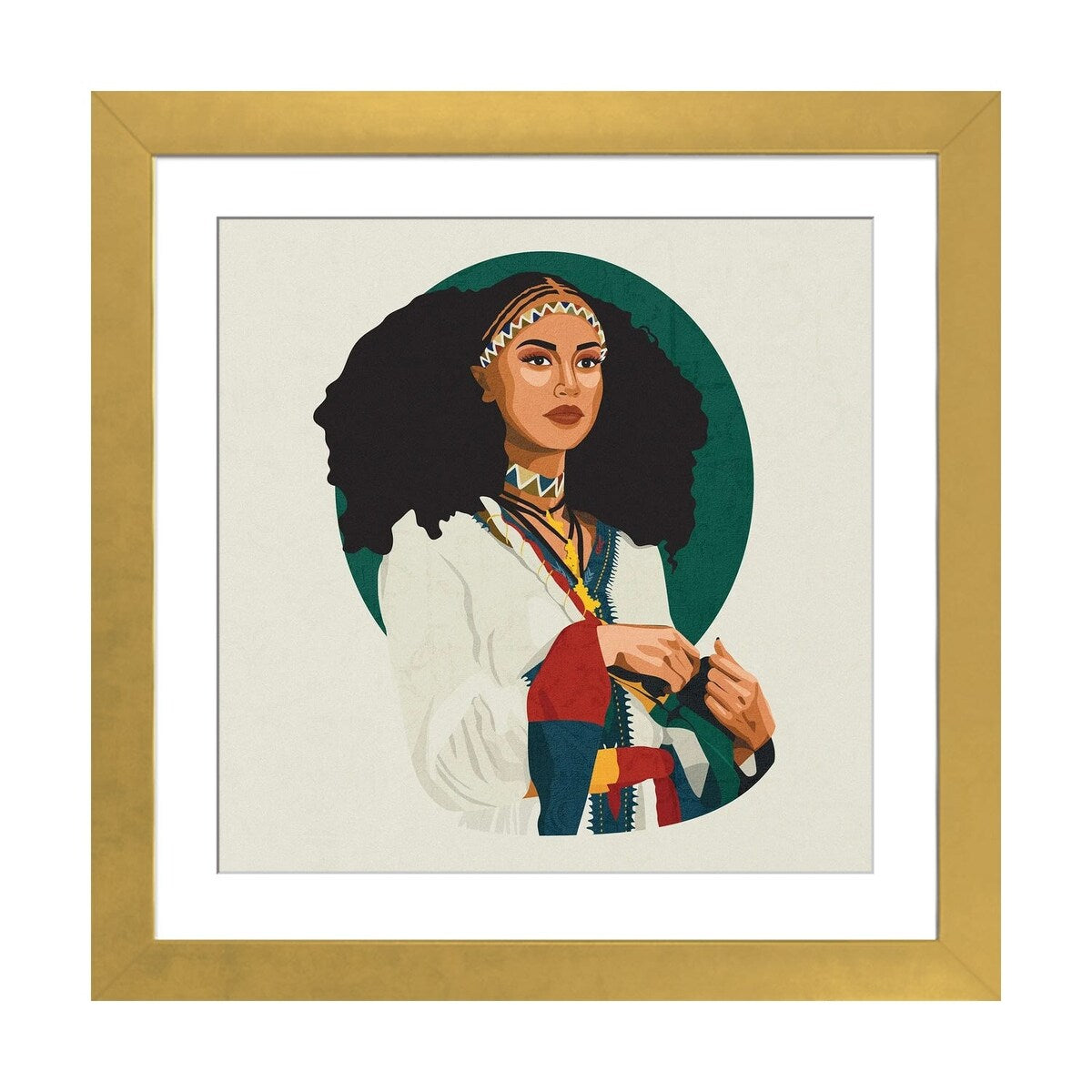 iCanvas "Cultures Celebration Ethiopian" by Phung Banh