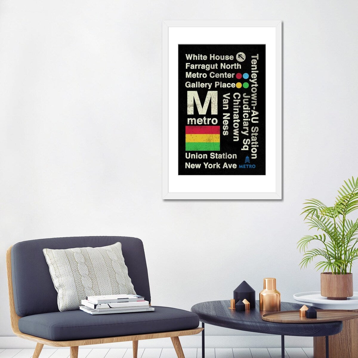 iCanvas "DC" by Erin Clark