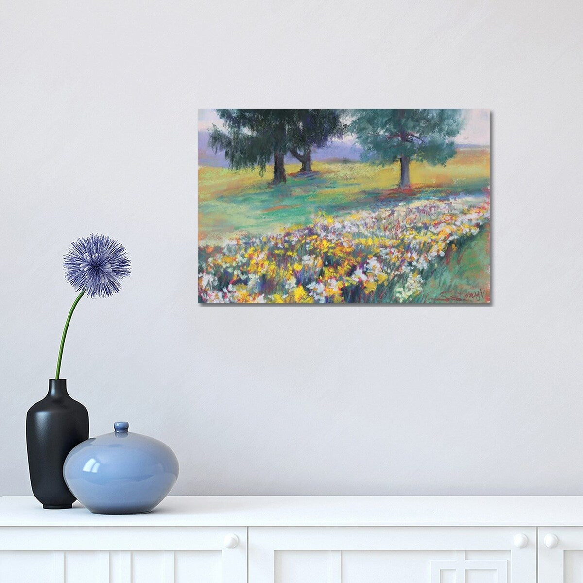 iCanvas "Daffodils In The Park" by Sharon Sunday Canvas Print