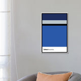 iCanvas "Dallas Mavericks Basketball" by avesix Framed Canvas Print