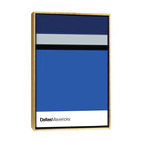 iCanvas "Dallas Mavericks Basketball" by avesix Framed Canvas Print