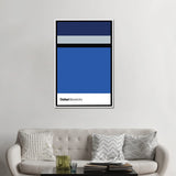 iCanvas "Dallas Mavericks Basketball" by avesix Framed Canvas Print