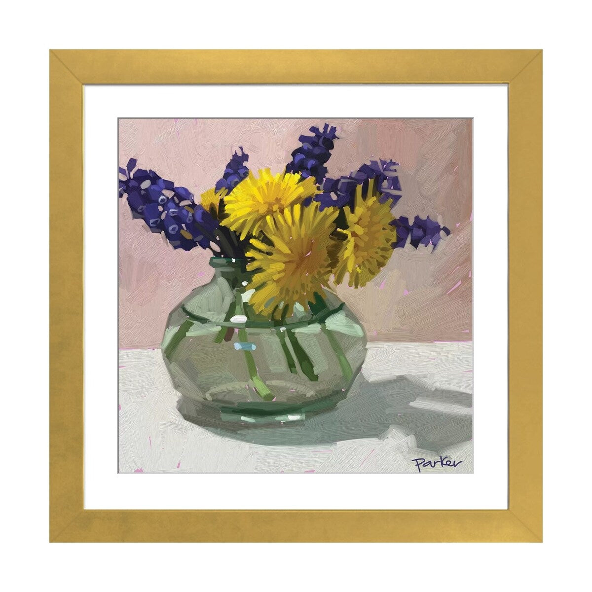 iCanvas "Dandelions And Hyacinth" by Teddi Parker