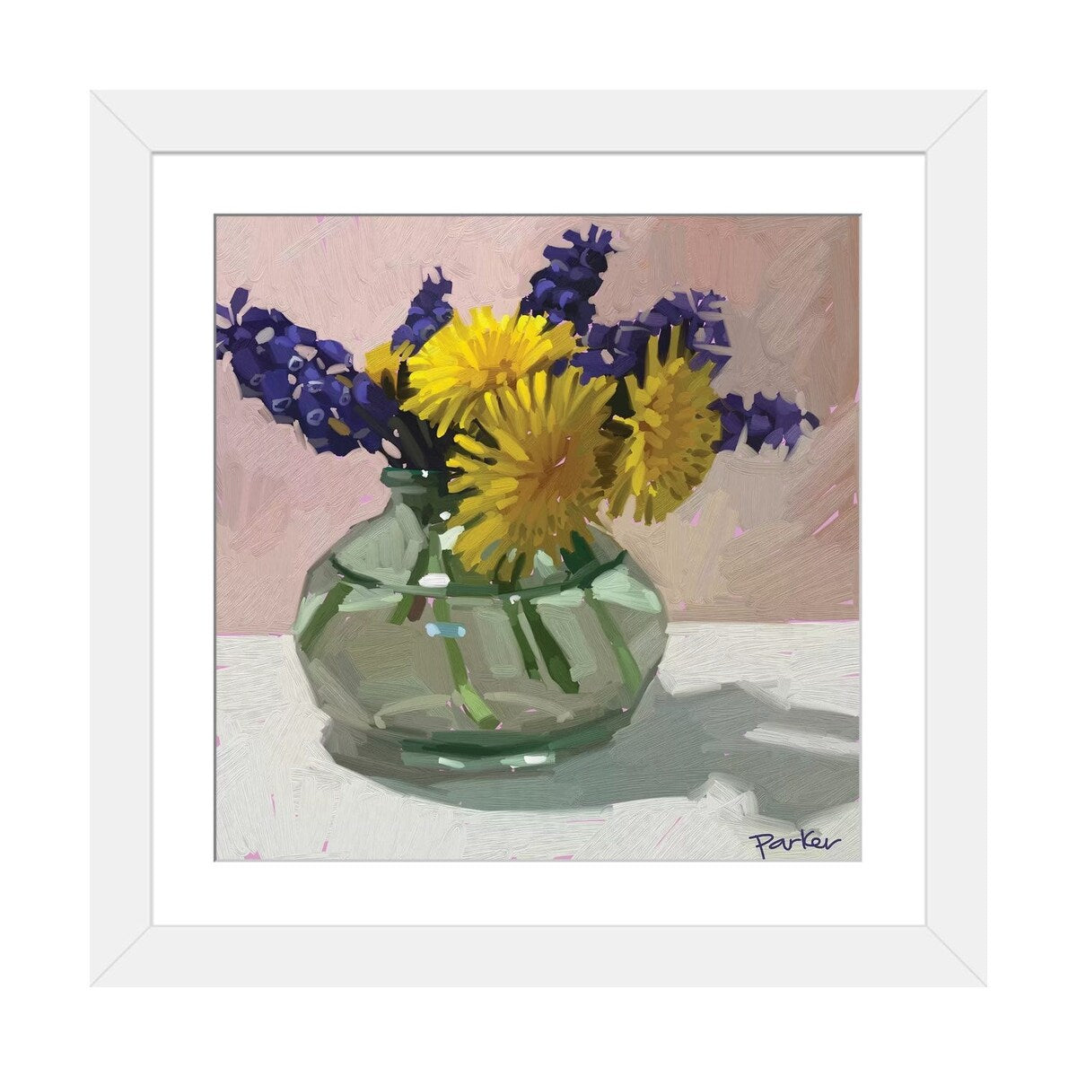 iCanvas "Dandelions And Hyacinth" by Teddi Parker