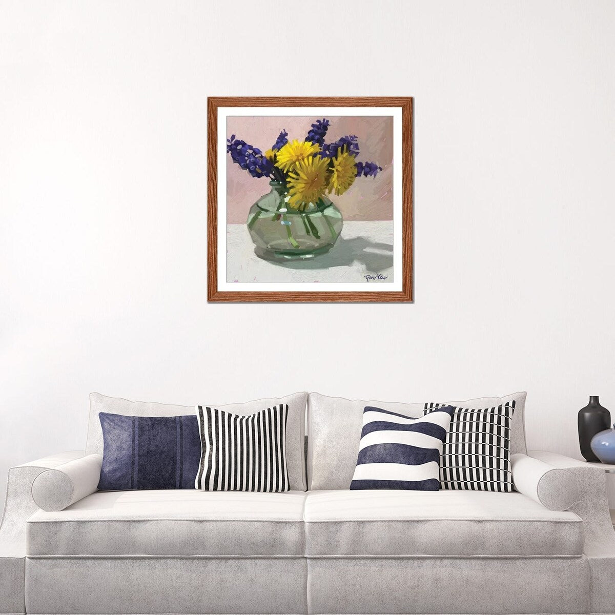 iCanvas "Dandelions And Hyacinth" by Teddi Parker
