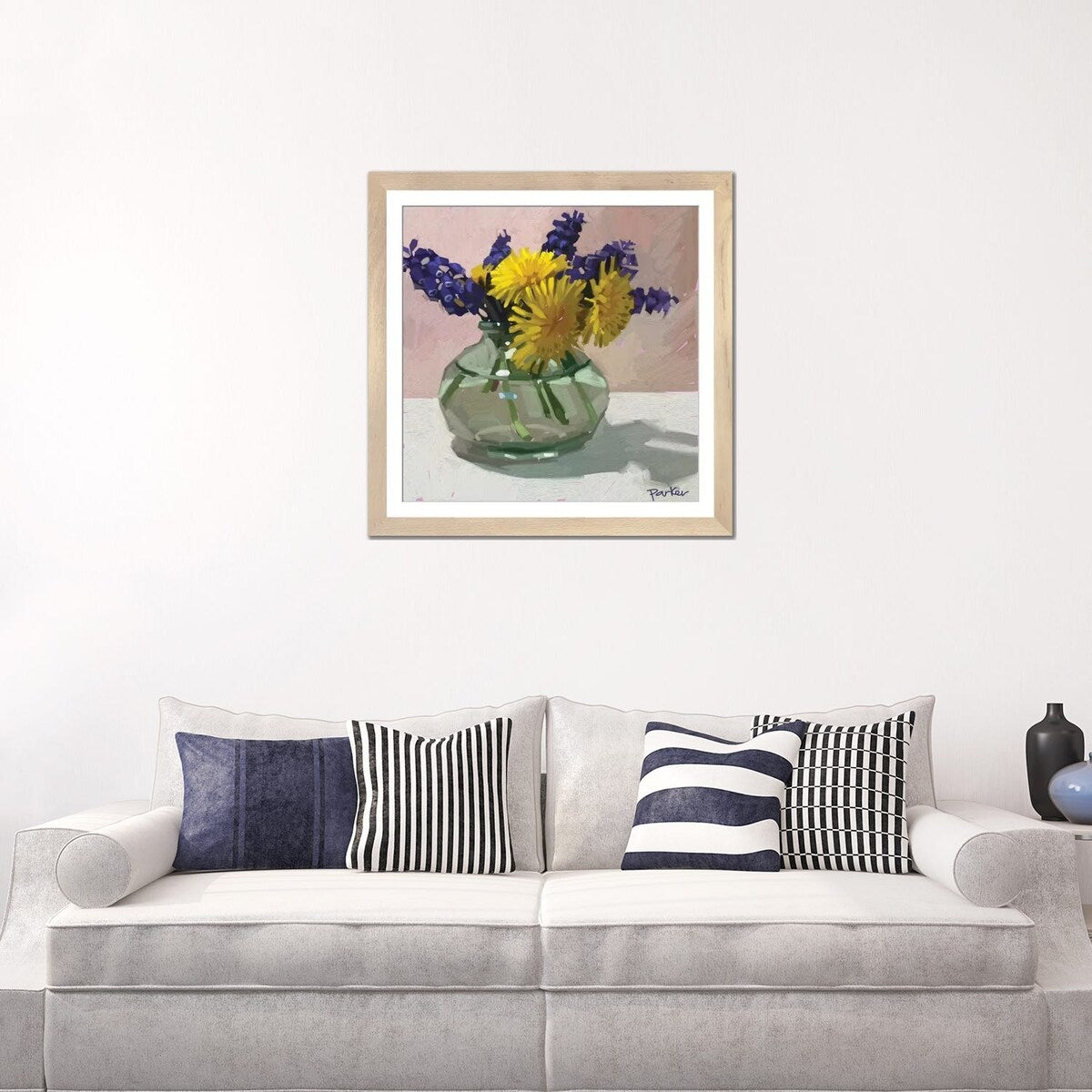 iCanvas "Dandelions And Hyacinth" by Teddi Parker