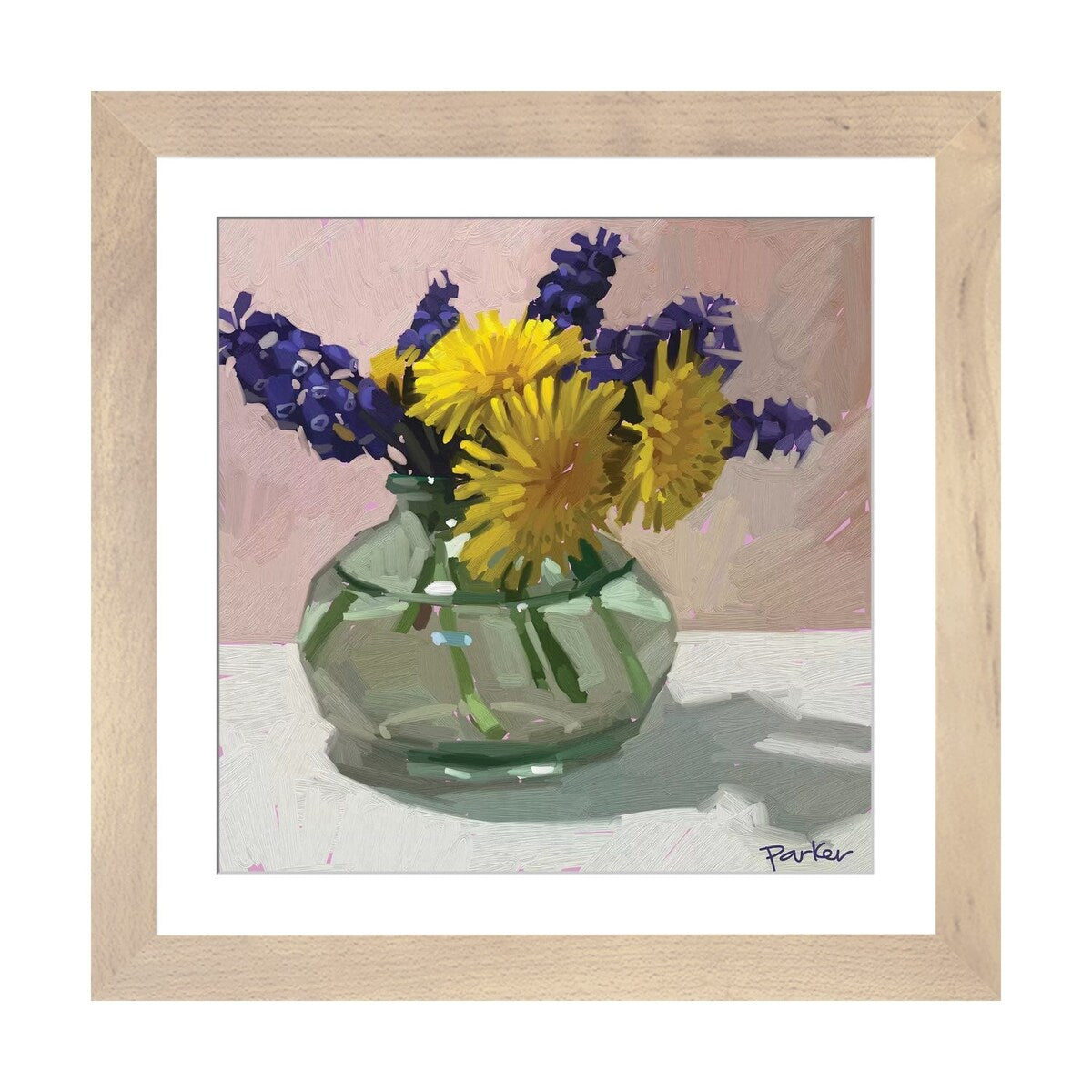 iCanvas "Dandelions And Hyacinth" by Teddi Parker