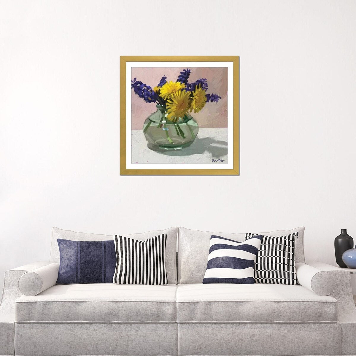 iCanvas "Dandelions And Hyacinth" by Teddi Parker