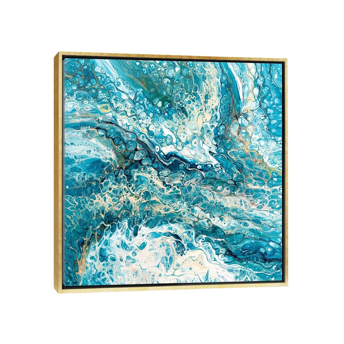 iCanvas "Deep Blue Sea II" by Ocllo Mason Framed Canvas Print