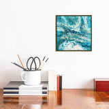 iCanvas "Deep Blue Sea II" by Ocllo Mason Framed Canvas Print