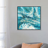 iCanvas "Deep Blue Sea II" by Ocllo Mason Framed Canvas Print