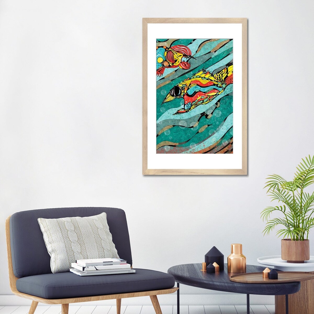 iCanvas "Depth Sea" by J.Bello Studio