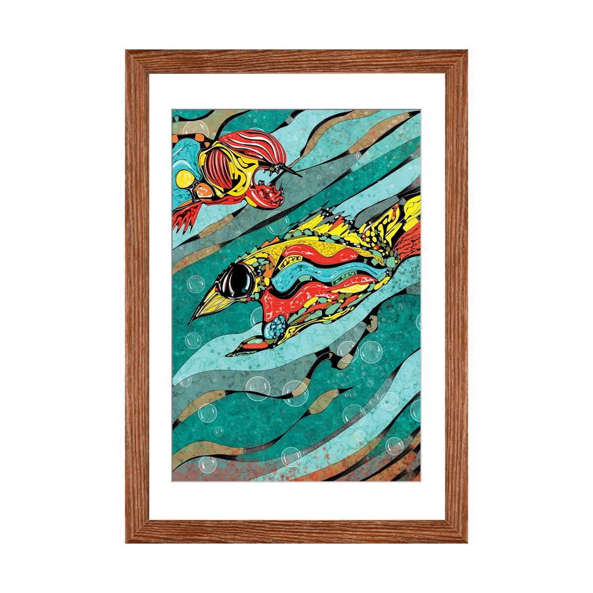 iCanvas "Depth Sea" by J.Bello Studio