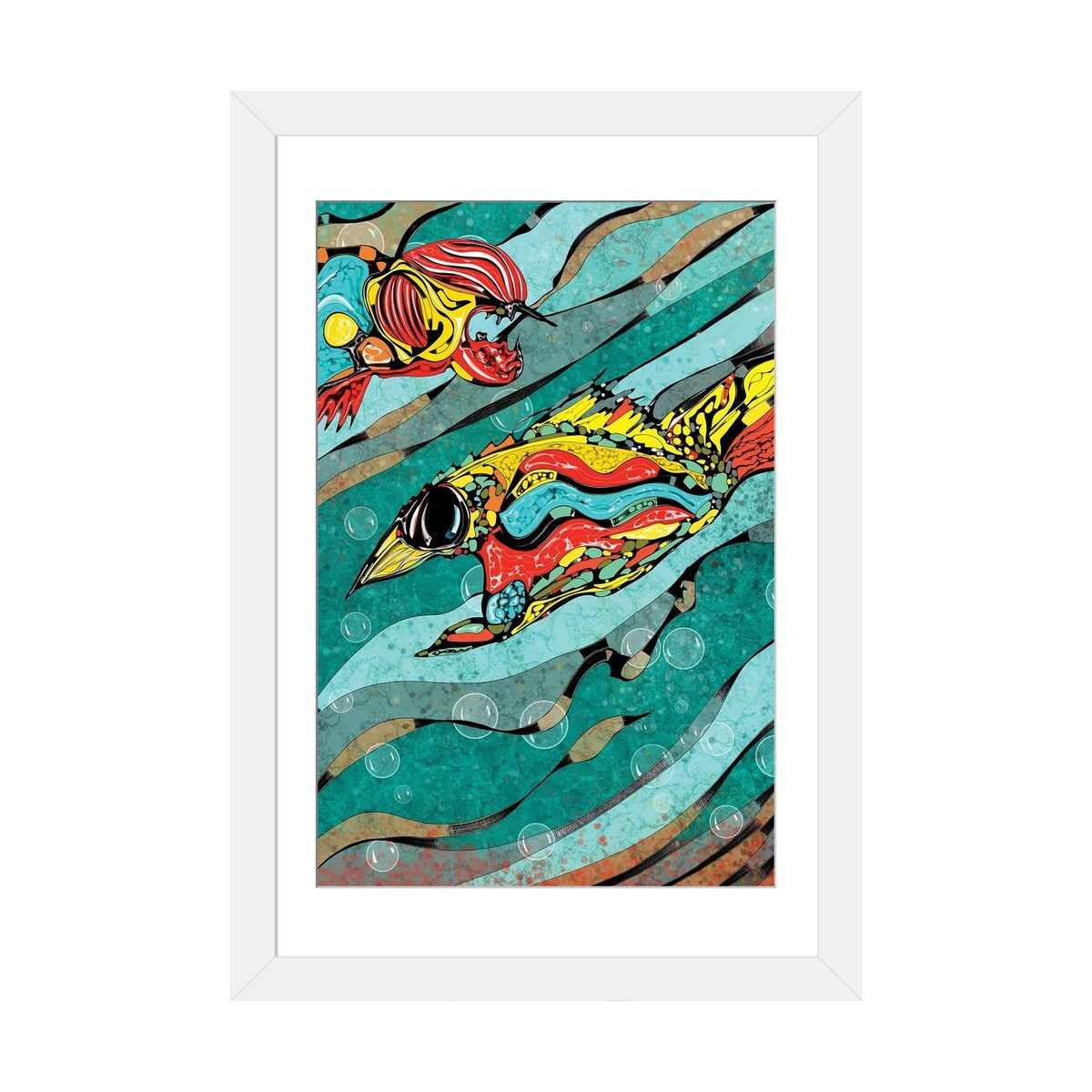 iCanvas "Depth Sea" by J.Bello Studio