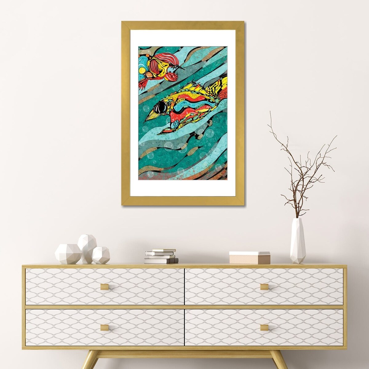iCanvas "Depth Sea" by J.Bello Studio