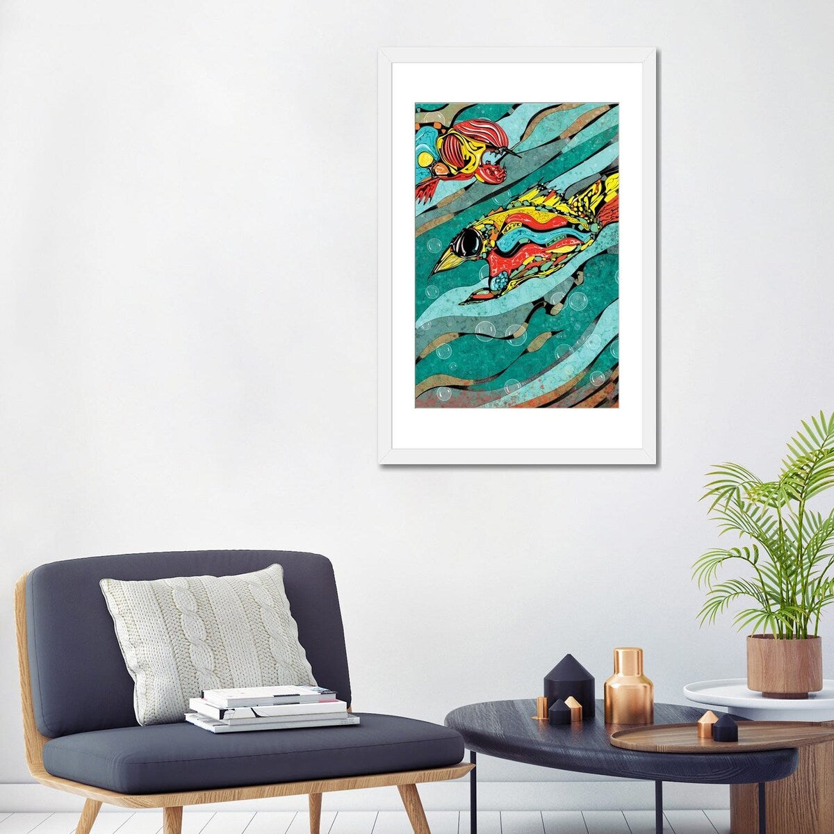 iCanvas "Depth Sea" by J.Bello Studio