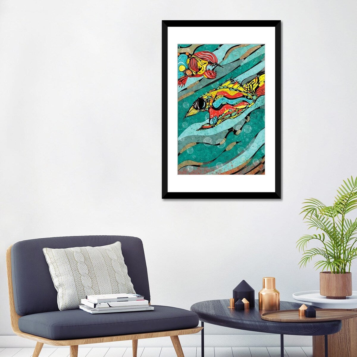 iCanvas "Depth Sea" by J.Bello Studio