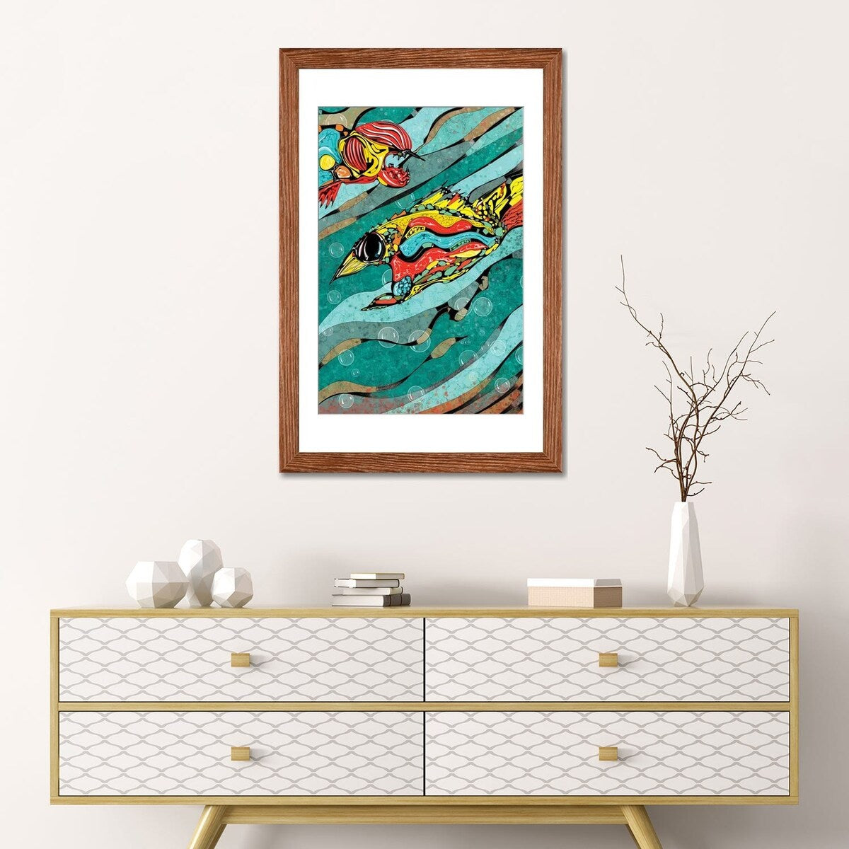 iCanvas "Depth Sea" by J.Bello Studio