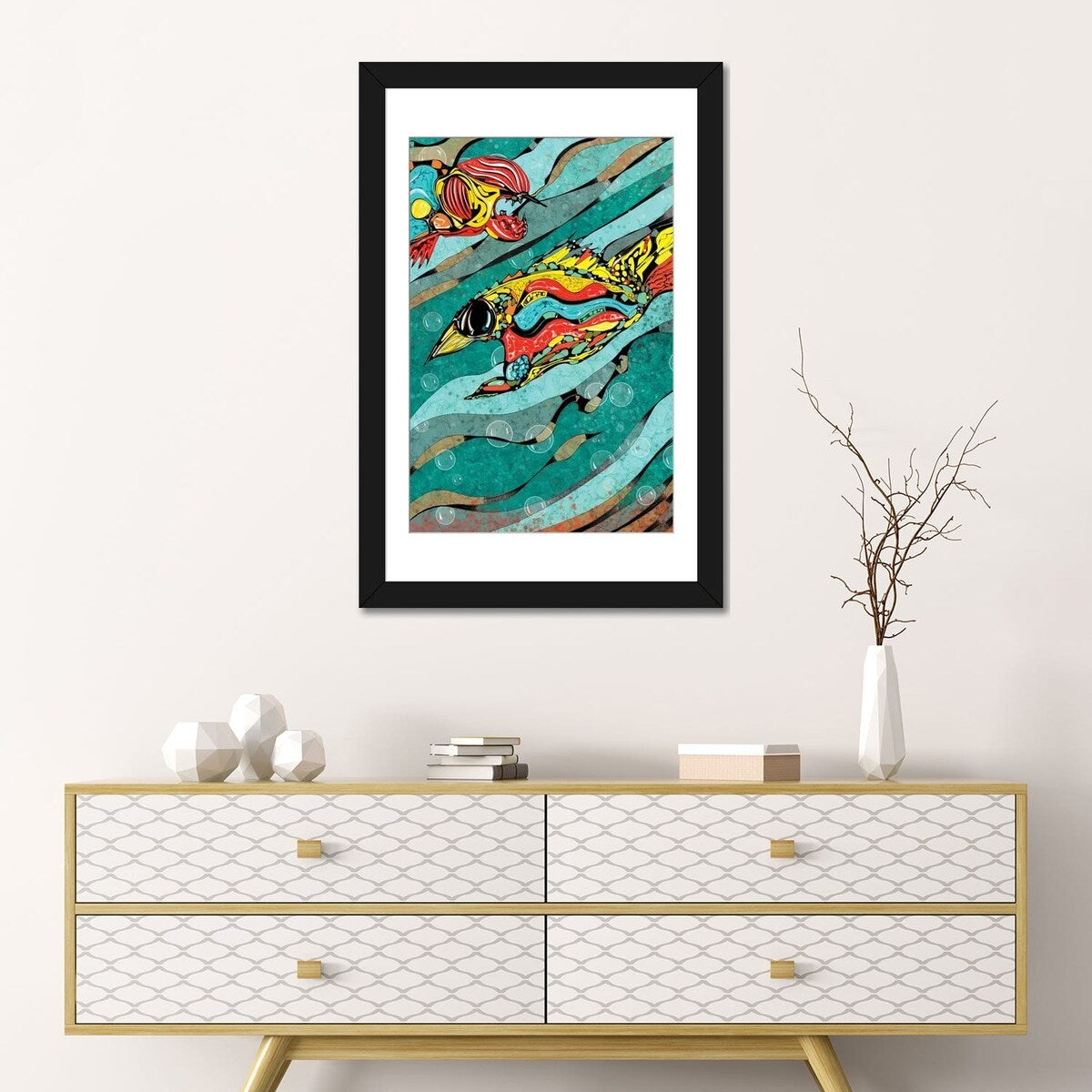iCanvas "Depth Sea" by J.Bello Studio