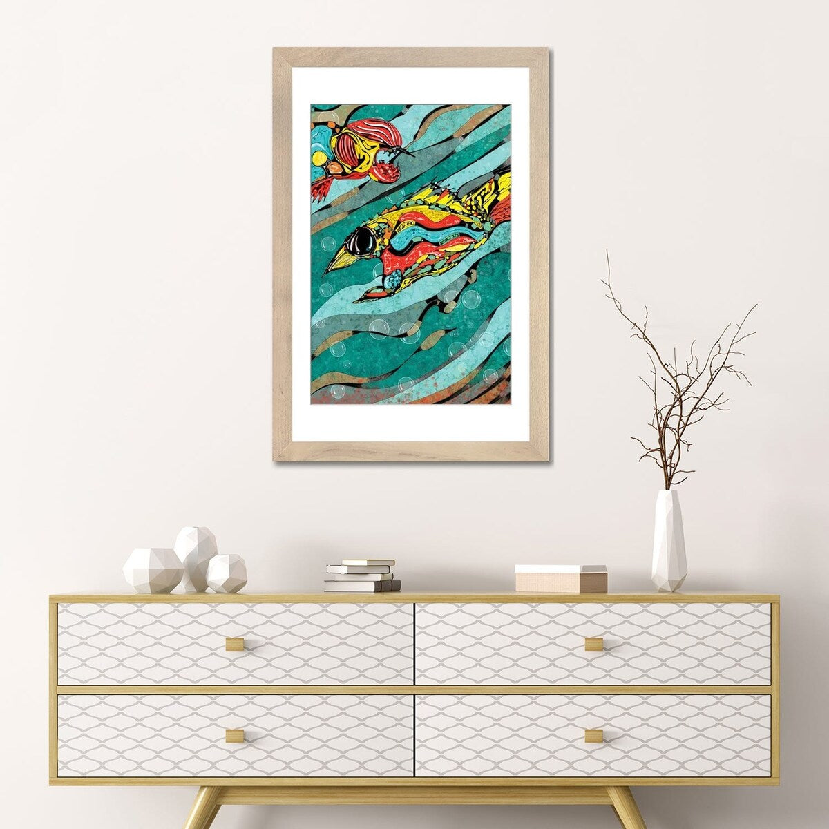 iCanvas "Depth Sea" by J.Bello Studio