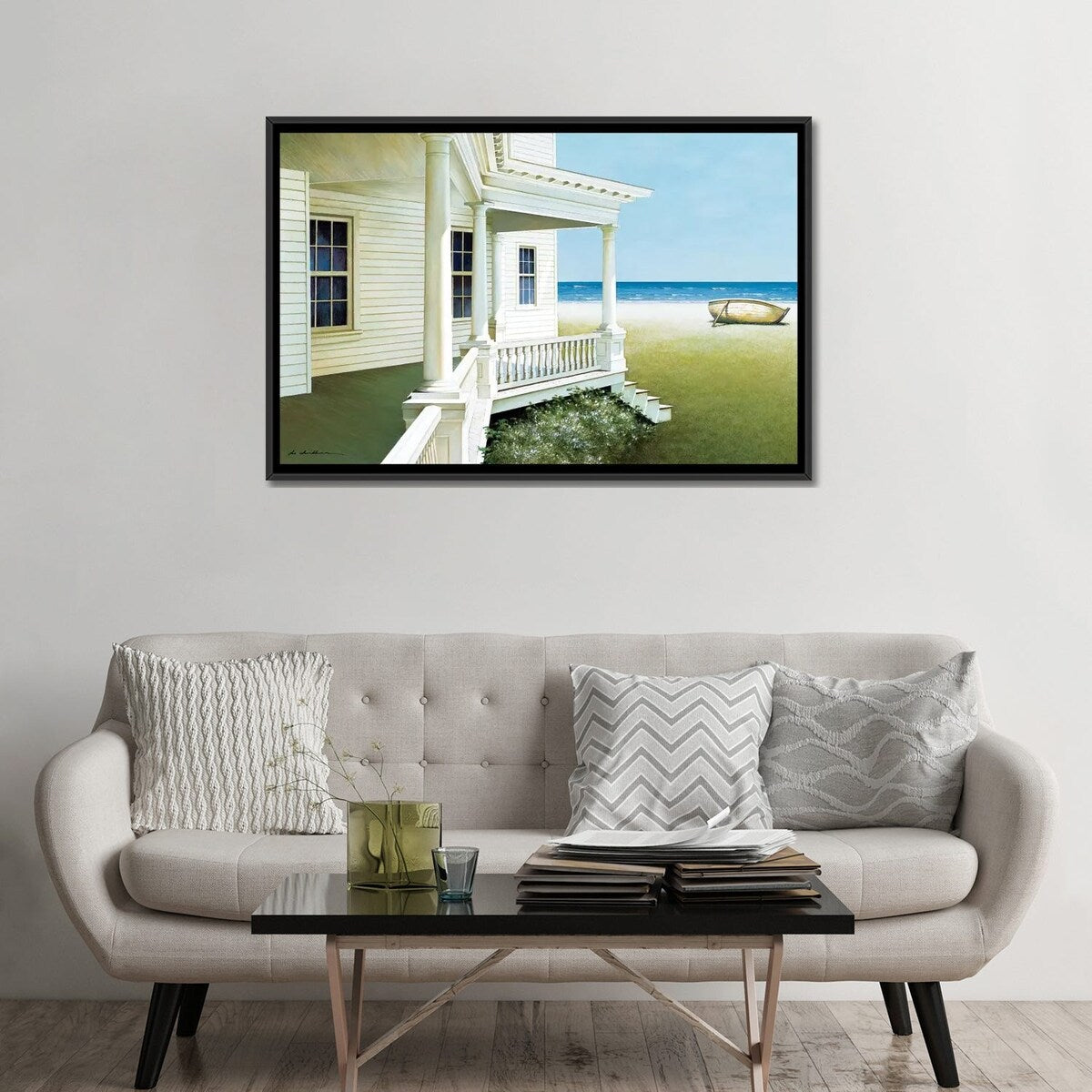 iCanvas "Deserted" by Zhen-Huan Lu Framed