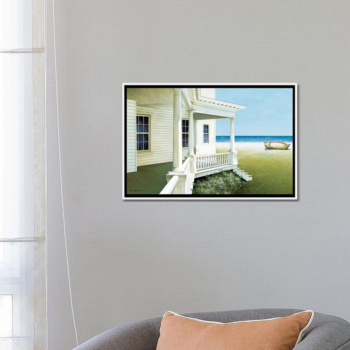 iCanvas "Deserted" by Zhen-Huan Lu Framed