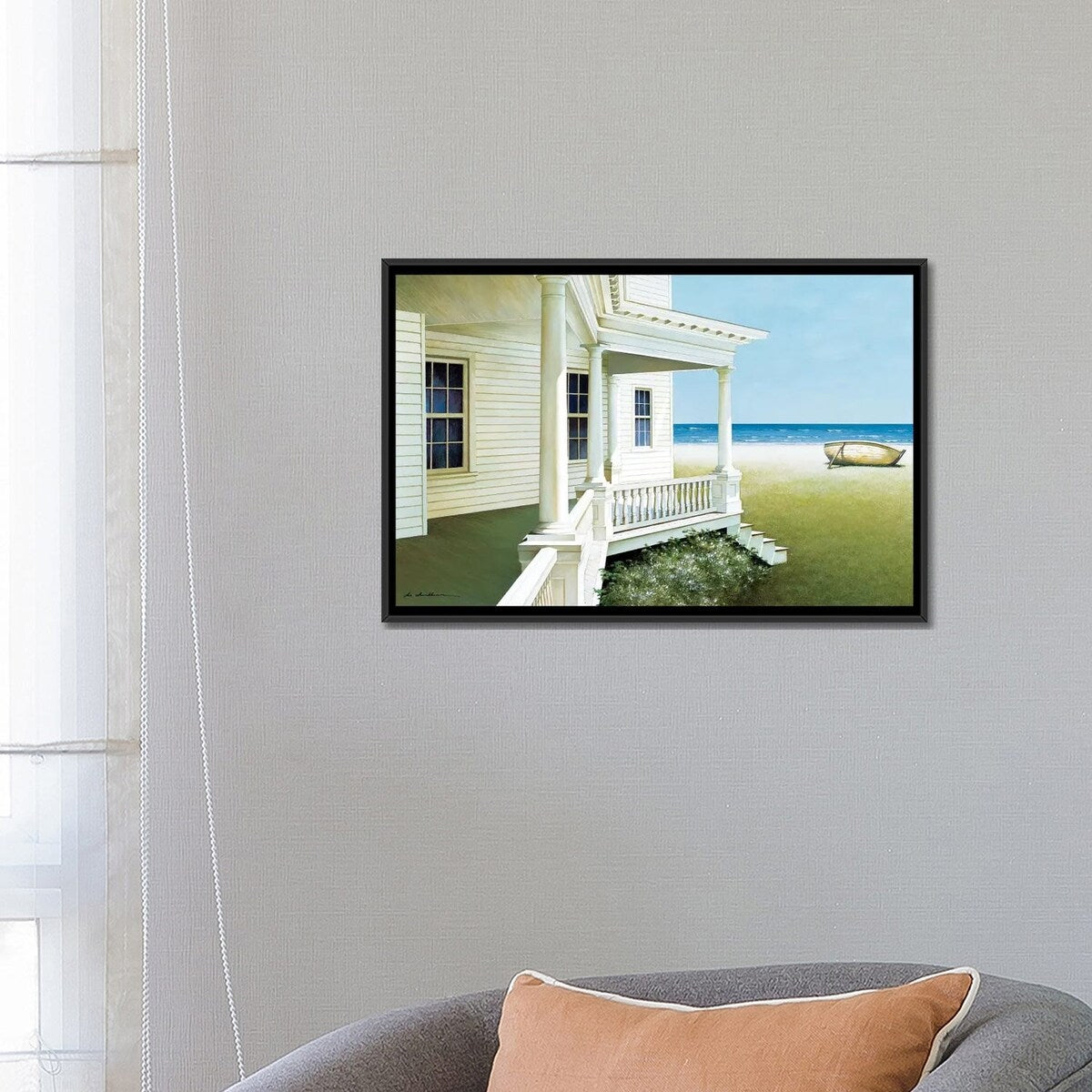 iCanvas "Deserted" by Zhen-Huan Lu Framed