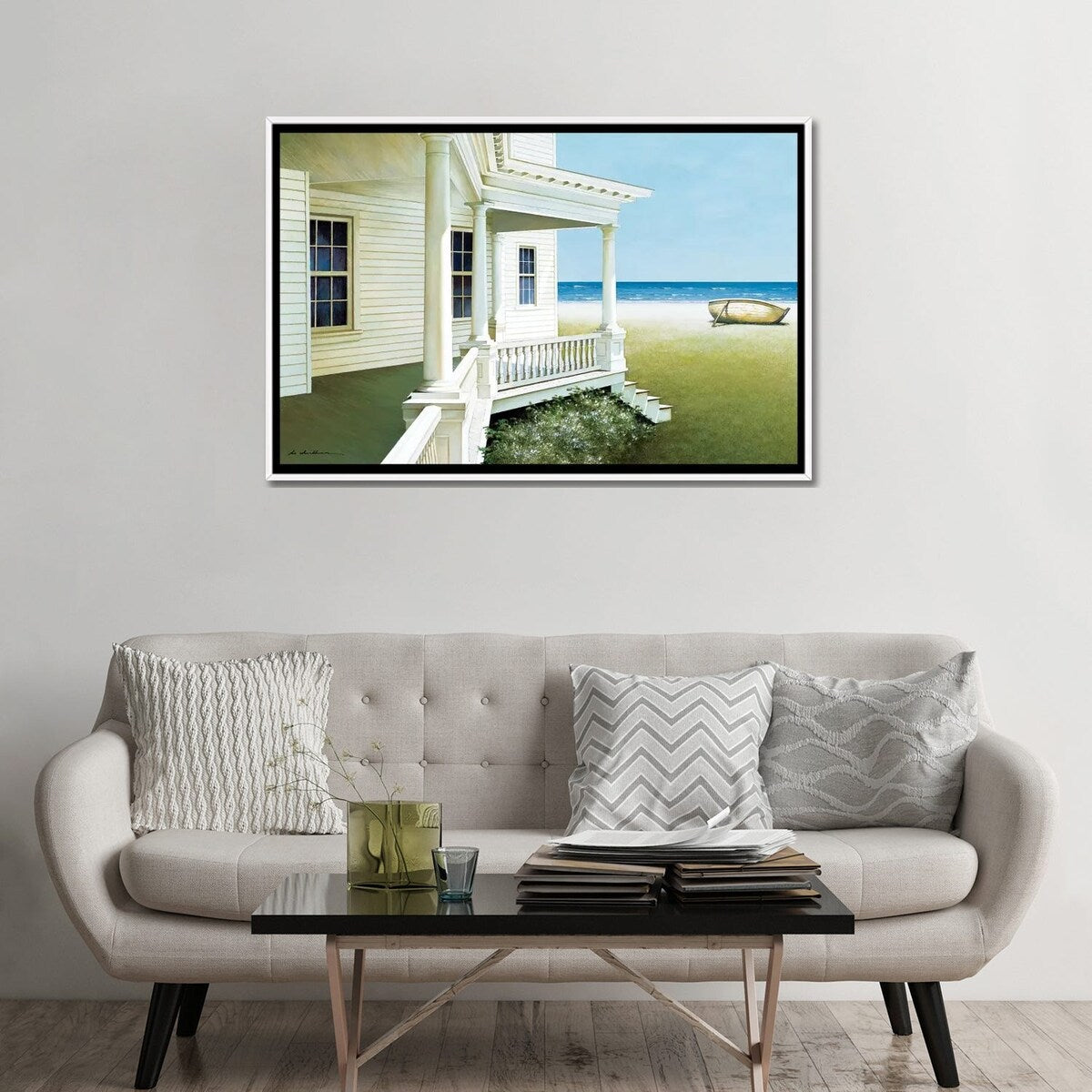 iCanvas "Deserted" by Zhen-Huan Lu Framed