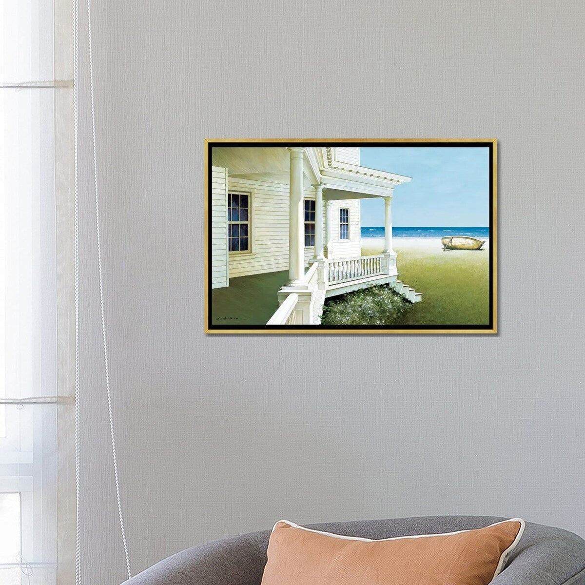 iCanvas "Deserted" by Zhen-Huan Lu Framed