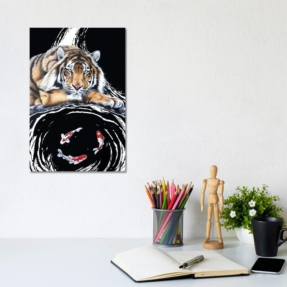 iCanvas "Dragon Seeker" by Sandi Baker Canvas Print