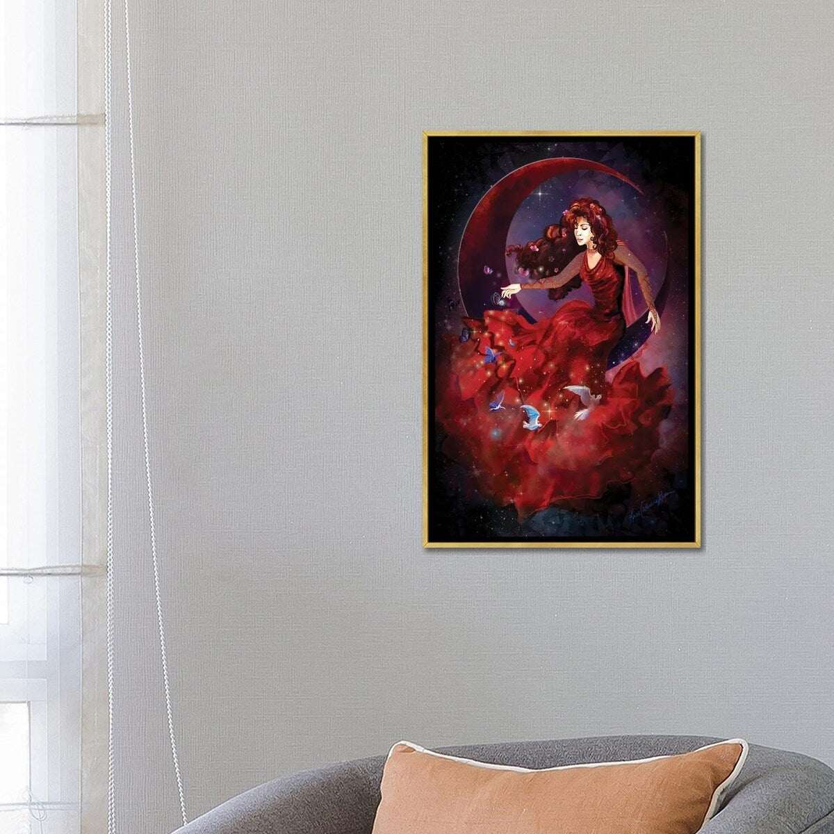 iCanvas "Dreamspinner" by Rose Khan Framed Canvas Print
