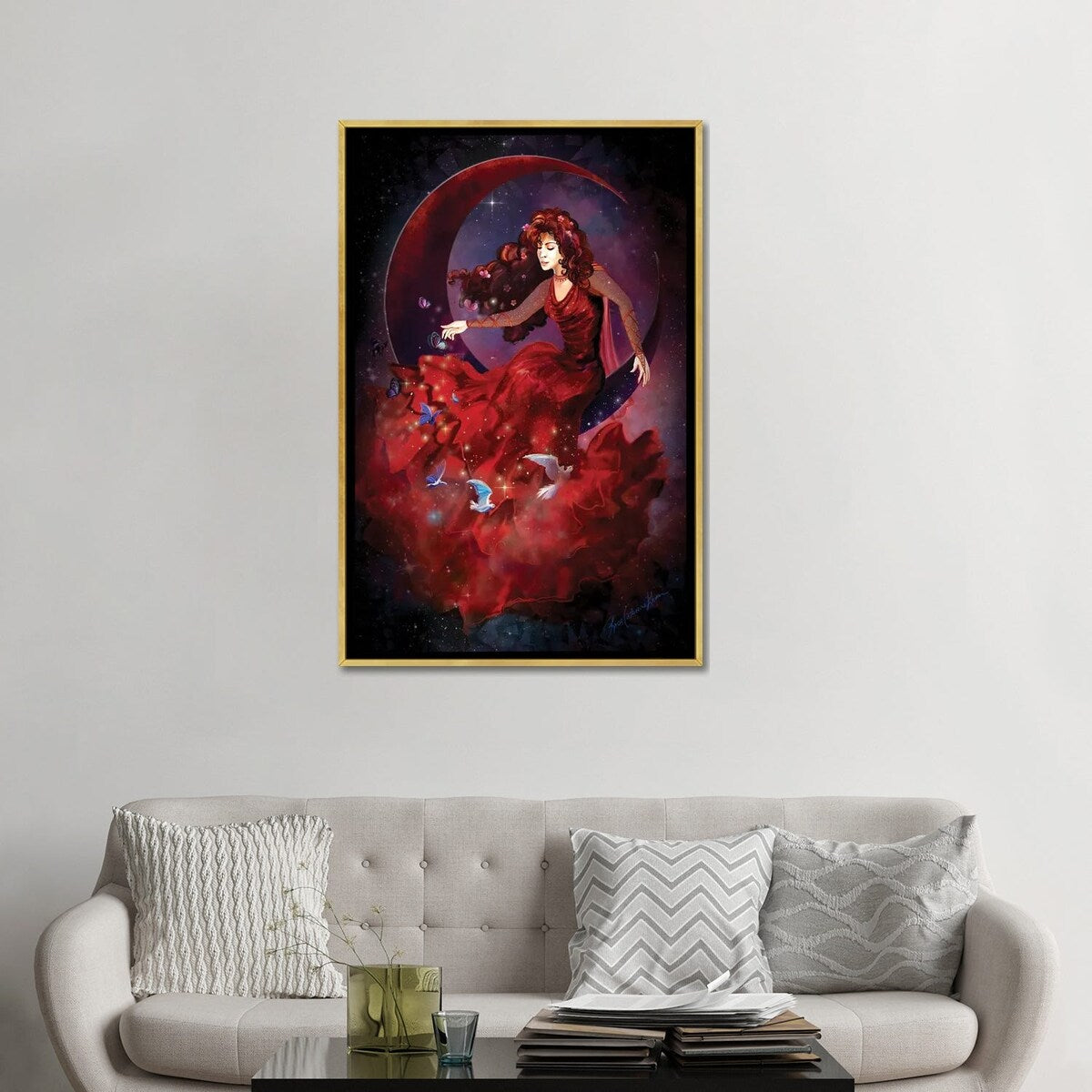 iCanvas "Dreamspinner" by Rose Khan Framed Canvas Print