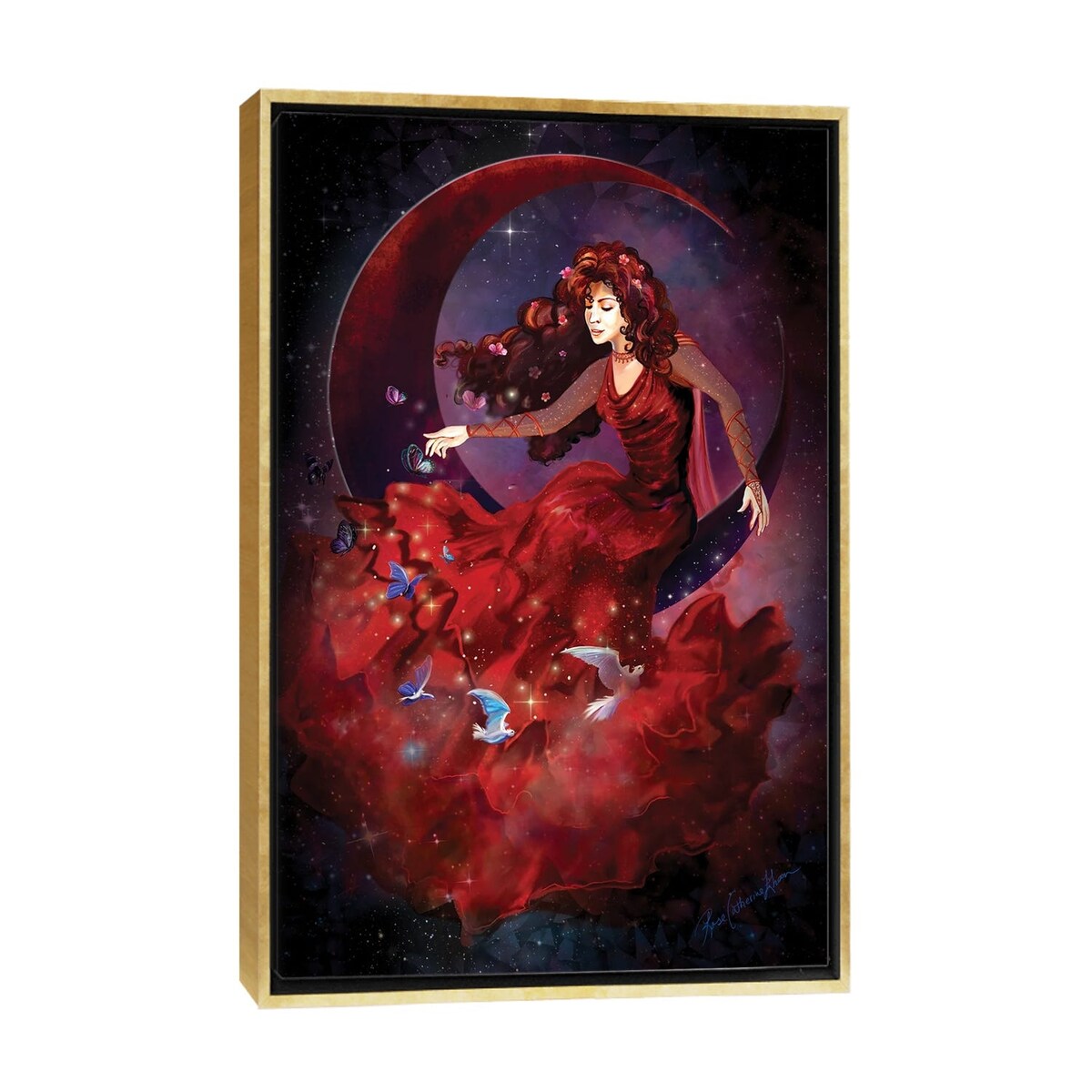 iCanvas "Dreamspinner" by Rose Khan Framed Canvas Print