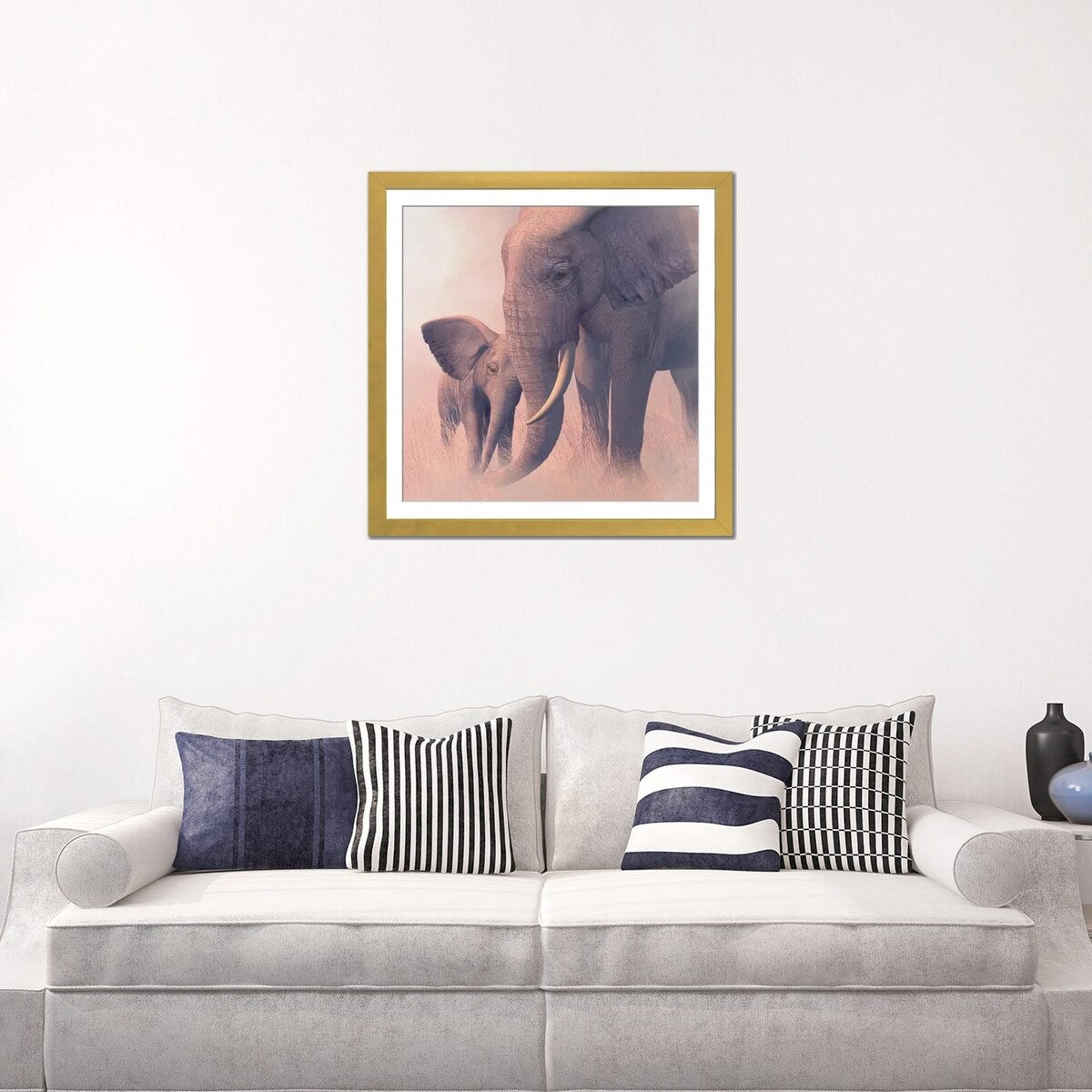 iCanvas "Echo And Ebony" by Laurie Prindle